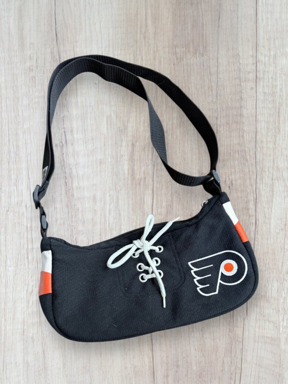 NHL Philadelphia Flyers Pro-Fanity Littlearth Logo Shoulder Bag Baguette Purse